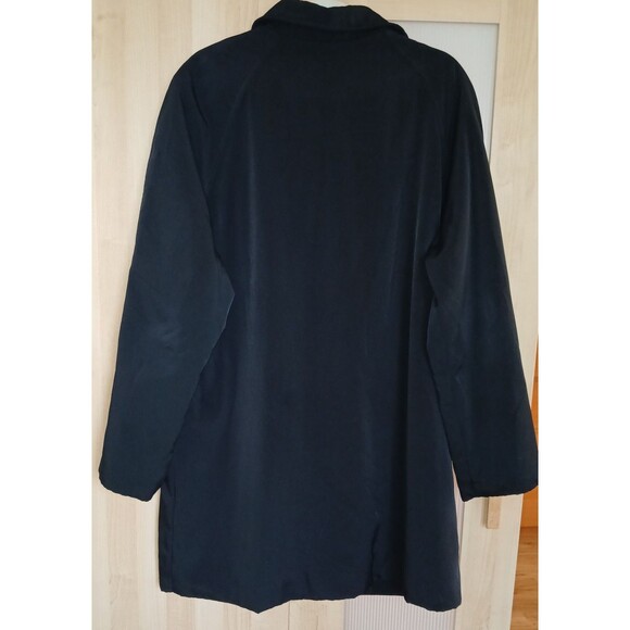 Van Heusen Women's Classic Black Jacket LARGE Mid-Length Oversized Mid-Weight - Picture 5 of 8